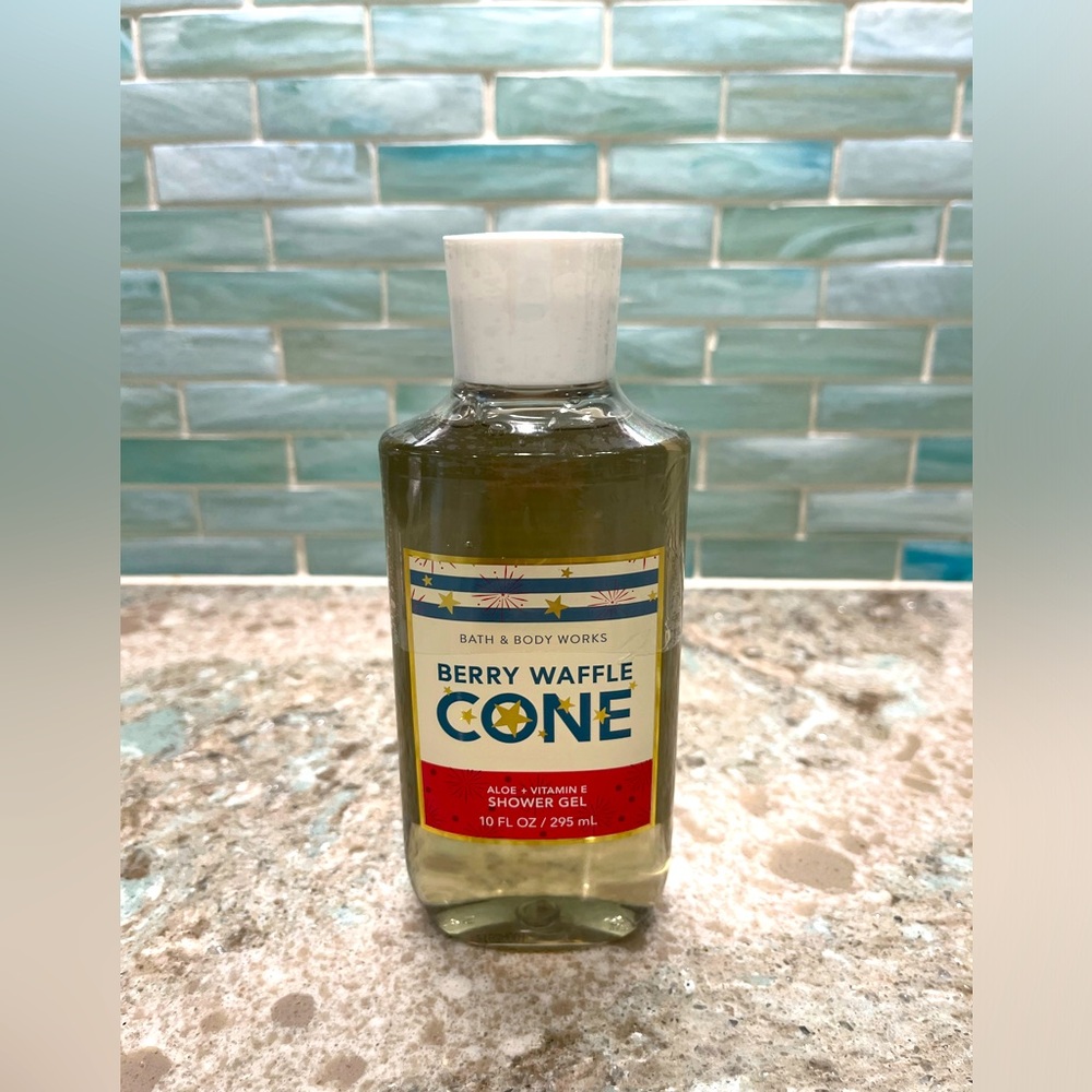 Berry Waffle Cone Bath and Body Works body wash